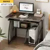 Mesa de Computador para Estudante, Mesa de Escritório Simples e Moderna, Mesa de Trabalho Pequena para Uso Doméstico, Mesa Pequena de Estudo para Quarto