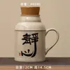 Bolsa de agua caliente pequeña con tapa juego de tazas de hotel gran capacidad calentador de manos de cerámica tetera taza de té logo personalizado