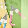 Cortauñas para mascotas, gatos y perros, especializado para principiantes, una herramienta mágica para recortar uñas, adecuado tanto para perros grandes como pequeños
