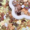 Accesorios de Resina Dibujos Animados Hechos a Mano DIY Caseros Pegamento de Crema Joyería Pulsera Con Agujero Perlas Acrílicas Chapado UV Perlas Sueltas