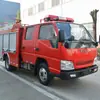 Caminhão de Bombeiro Tanque de Água Marca Azul Jiangling, Caminhão de Bombeiro Tanque de Água de 1 Tonelada Que Pode Ser Dirigido com Carteira C, Caminhão de Bombeiro Marca Jiangte