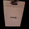 Bolsas de burbujas perladas bicolor blanco y rosa cuidadosamente seleccionadas, Bolsas de mensajería tipo tote perforadas y engrosadas a prueba de golpes, Accesorios de moda y belleza para mujer