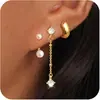 Amazon Nuevos Pendientes Geométricos de Cobre y Zirconio Pendientes de Hojas Completamente Diamantados Pendientes de Moda para Mujer