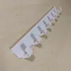 Armario Metálico Abierto con Perchas, Estantería para Cuarto de Almacenamiento, Accesorios para Estantería de Almacenamiento