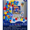 Ins Juego de Globos para Decoración de Cumpleaños Niños Niñas Fiesta de Cumpleaños de Bebé Accesorios para Disfrazar Escena