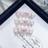 Daiyueda Puro Hecho a Mano Uña Portátil Lazo Lolita Estéreo Mariposa Pintada a Mano Ojo de Gato Parche para Uñas