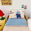 Comercio Exterior Nuevo Tarjeta Infantil Amor Dibujos Animados Tamaño Grande Estilo Pintura al Óleo Terciopelo Tibio de Leche Frijol Almohada Transfronteriza Desmontable Almohada Calmante