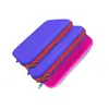 El Fabricante Puede Personalizar Nueva Bolsa de Cosméticos con Cremallera, Bolsa de Silicona para Monedas de Teléfono Móvil, Bolsa Cuadrada Larga