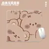 Alfombrilla Popular de Dibujos Animados para Escritorio de Laptop, Alfombrilla de Ratón con Protección para la Muñeca, Uso en Oficina, Lindo Tapete Pequeño para Escritorio para Niñas