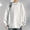 Suéter Jacquard de Gola Redonda de Alta Qualidade da Nova Coleção Primavera 2025 Moda Masculina Texturizado Tamanho Grande Camisa Base Interna Feminina