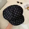 Sombrero de Pescador de Mezclilla Estrella Retro para Mujer, Moda Versátil de Primavera y Verano, Sombrero de Cubo con Protección Solar, Circunferencia de Cabeza Grande
