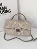 Bolso de Cadena con Patrón de Diamantes para Mujer 2026 Nuevo Bolso de Hombro de Moda para Mujer, Bolso Cruzado Pequeño Estilo Chanel para el Día a Día con un Toque de Lujo