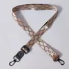 Cordão para Celular Fita Estampada Padrão de Desenho Animado Cordão de Identificação Crachá de Trabalho Alça de Ombro Transversal Ajustável Cordão para Copo d'Água