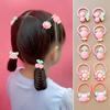 Goma para el Pelo para Niñas, Goma para Pelo de Bebé que No Daña el Cabello, Pequeño Accesorio para el Cabello del Tamaño de un Pulgar, Goma Elástica para el Pelo para Niñas Pequeñas, Lindo