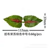 Hojas de Perilla Simuladas, Plantas Verdes Simuladas, Pequeños Ramilletes de Plantas en Maceta, Accesorios DIY, Decoración Colorida para Colgar en la Pared del Hogar, Hojas Falsas