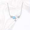 Collar de Mujer Plata de Ley Colgante Clavícula Original Lujo Accesible Diseño Nicho Alta Gama 2021 Nuevo Verano Regalo Cumpleaños