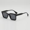 Óculos de sol de armação pequena de alta qualidade, estilo hip-hop europeu e americano, retrô, com estampa de leopardo, resistente a UV, UV400