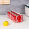 Caja de Almacenamiento para Bebidas de Refrigerador Estante de Almacenamiento para Cerveza y Cola Bandeja de Almacenamiento para Botellas de Condimentos Caja de Almacenamiento para Frutas y Verduras de Cocina