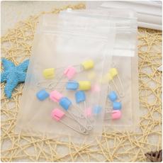 Bolsa de imperdibles, productos de seguridad para niños, baberos para bebés con imperdibles, precio de 1 paquete