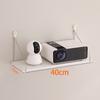 Soporte para proyector sin perforaciones de pared para mesita de noche, estante de pared, colgador para router, bandeja, trípode