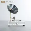 Gramófono Retro Vertical Simple Disco de Vinilo Lujo Ligero Adorno Creativo Modelo Escritorio Sala de Estudio Modelo Sala Venta
