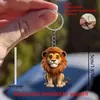 Llavero Acrílico Transfronterizo Llavero de Personaje de Dibujos Animados Anime Llavero Creativo Bidimensional Colgante Personalizado DIY para Mochila