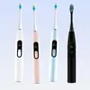 Nuevo Cepillo de Dientes Sónico Eléctrico LED Multifuncional con Pantalla Táctil y Pantalla de Hora para Adultos, Resistente al Agua, con Carga Inalámbrica
