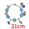 Pulseras con Iniciales 'D' de Sanrio Hello Kitty, Kuromi, Stitch, Mickey Mouse de Venta Caliente Transfronteriza en Stock al por Mayor