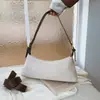 Bolsa de ombro retrô transfronteiriça, estilo simples e descontraído, bolsa baguette moderna e versátil, bolsa tote para o dia a dia para mulheres, personalizável