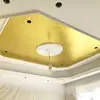 Papel Folha de Ouro Imitação 9*9cm do Fabricante, Pacote com 100 Folhas, Folha de Ouro, Folha de Prata, Folha de Ouro Rosa, Papel Folha de Ouro para Decoração DIY de Nail Art