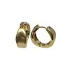Pendientes de Aro de Metal Retro de Alta Calidad con Acabado Cepillado Aro Ligero de Lujo Elegante Anillo de Oreja Integrado con Placa para Repelente de Mosquitos Pinza para Oreja sin Agujeros para Mujer