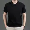 Camisa Polo de Verano Retro Japonesa Nueva Moda para Hombres y Mujeres, Camiseta Casual Versátil Holgada de Manga Corta con Cuello Campana Empalmada