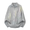 Camisa polo gola de lapela meio zíper suéter de tricô trançado estilo old money masculino suéter de outono e inverno tendência atacado de fábrica transfronteiriço