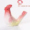 Ventas Directas de Fábrica Wholesale Silbato de Animal de Cerámica Estilo Nuevo con Cuerda Lugar Escénico del Parque Juguete para Niños Colgante Wholesale Transfronterizo