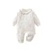 Body de Algodão Puro Sem Costura para Recém-Nascidos Classe A 40g Roupa de Bebê Estilo Novo Roupa Externa Bambu Jovem Roupa Infantil