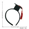 En Stock de Fábrica Nueva Temporada de Graduación Transfronteriza Diadema de Birrete de Licenciatura, Tocado de Birrete de Doctor, Accesorios para Fotos, Accesorios para el Cabello de Decoración de Fiesta