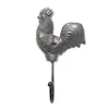 Galo e Galinha de Ferro Forjado Criativos Estilo Retrô Gancho de Animal Decorações de Parede para Casa, Floricultura, Bar, Cafeteria, Loja de Roupas