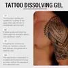 Ximonth Gel de Tatuagem Ingredientes Suaves Hidrata a Pele do Corpo Limpeza de Impressão de Tatuagem Gel de Cuidados com a Pele