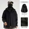 Nueva Chaqueta Exterior 2026 para Hombres y Mujeres, Abrigo Unisex, Chaqueta con Capucha para Hombre, Ropa de Montañismo Impermeable y a Prueba de Viento, Alta Calidad