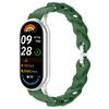 Para Mi Band 9 Pulseira de Silicone Pulseira Mi 8 Pulseira Oca Cor Starlight Pulseira de Substituição de Relógio Universal