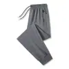 Pantalones de chándal de primavera y otoño para hombre, marca de moda, holgados, rectos, para hombre, deportivos, talla grande, casuales, tipo jogger, al por mayor