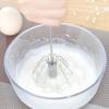 Batidor de huevos semiautomático acero inoxidable crema batida batidor manual batidor de huevos varilla herramienta para hornear