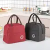 Bolsa térmica para marmita bolsa tote bolsa bento impermeável espessa estudante grande capacidade bolsa de folha de alumínio para trabalho levando marmita bolsa tote