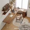 Escritorio de Esquina de Madera Maciza Escritorio para Computadora en Forma de L para Dormitorio en Casa Escritorio de Esquina Simple Moderno Escritorio de Escritura para Estudiantes