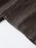 Pantalones de Cuero Elásticos para Mujer 2026 Estilo Nuevo Cintura Elástica de Moda Versátiles de Corte Holgado Pantalones Curvos