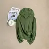 Chamarra con capucha de terciopelo mousse, nueva colección otoño 2026, moda femenina estilo coreano, ropa deportiva casual con doble cremallera, sudadera para correr