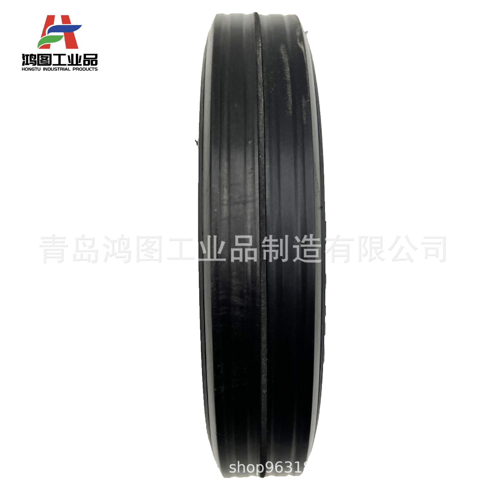 6寸6x1.5橡胶实心轮  (3)