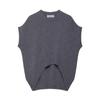 Comercio Exterior Transfronterizo Aliexpress Ropa de Mujer Otoño 2025 Nuevo Estilo Sencillo Elegante Versátil Cuello Redondo Sin Mangas Chaleco de Punto Superior