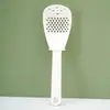 Cuchara de Cocina Multifuncional Rallador Picador de Jengibre Ajo Cuchara Escurridora Doméstica Arrocera Eléctrica Cuchara para Arroz Papa Prensa