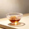 Conjunto de 6 Xícaras Pequenas de Chá de Vidro para Chá Kung Fu, Copos para Convidados Domésticos, Tigelas de Chá Transparentes, Copos de Degustação de Chá, Copos para Beber